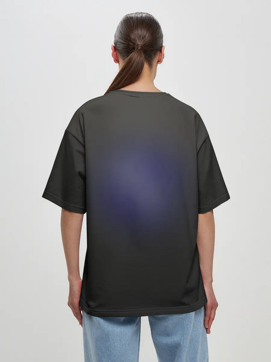 Женская футболка оверсайз / bmw