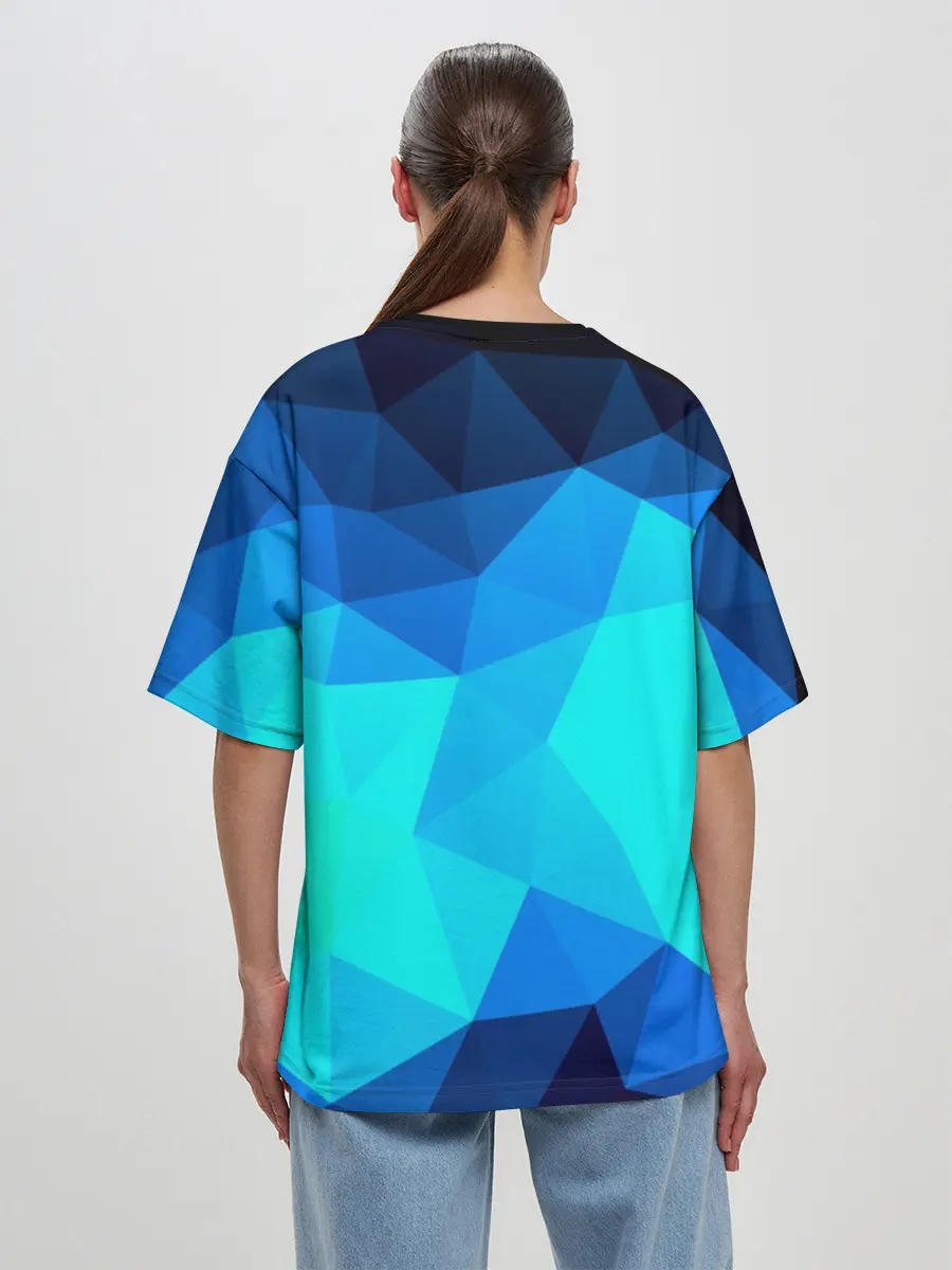 Женская футболка оверсайз / Pilygon