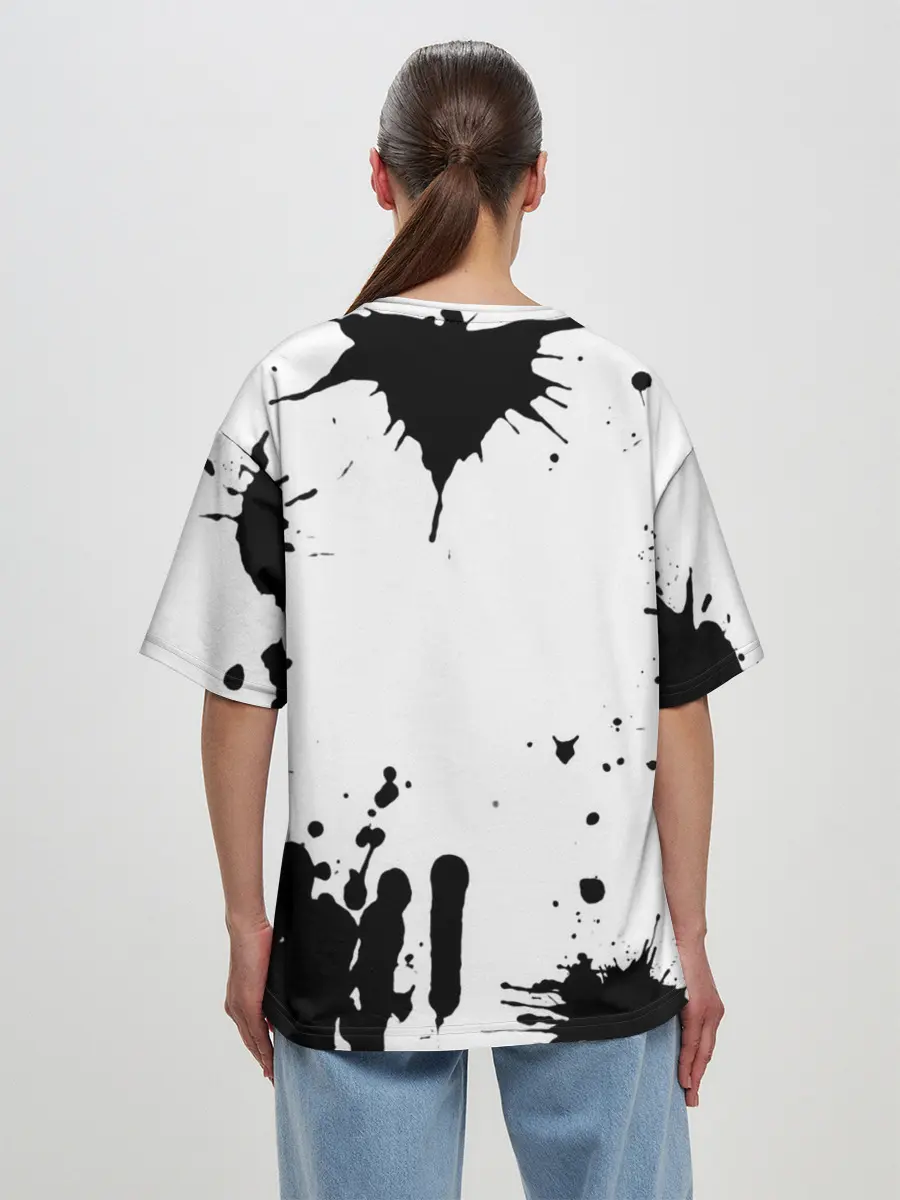 Женская футболка оверсайз / We are the black parade