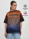 Женская футболка оверсайз / Ramones
