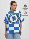 Женская футболка оверсайз / FC Chelsea
