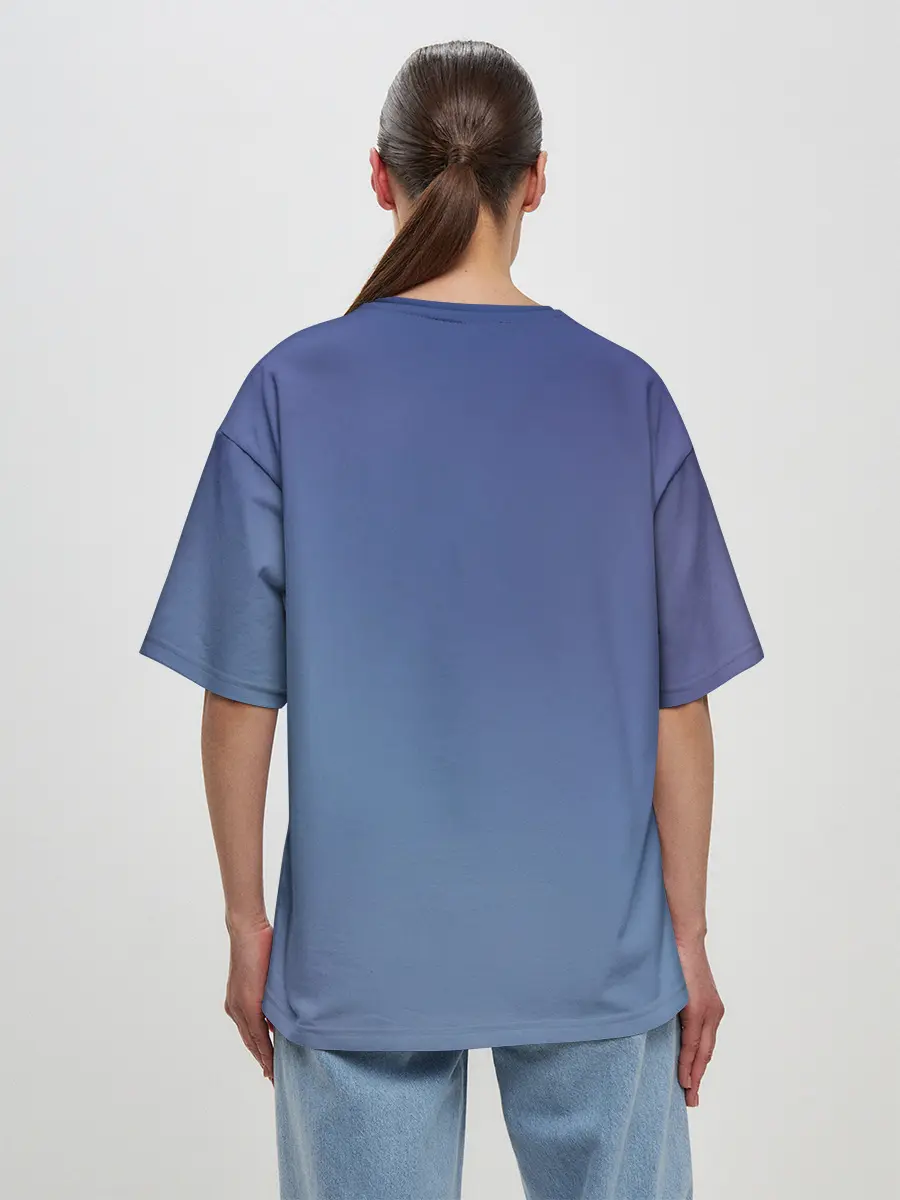 Женская футболка оверсайз / Your Name