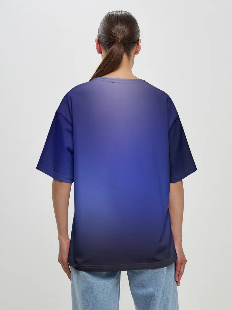 Женская футболка оверсайз / Твое Имя