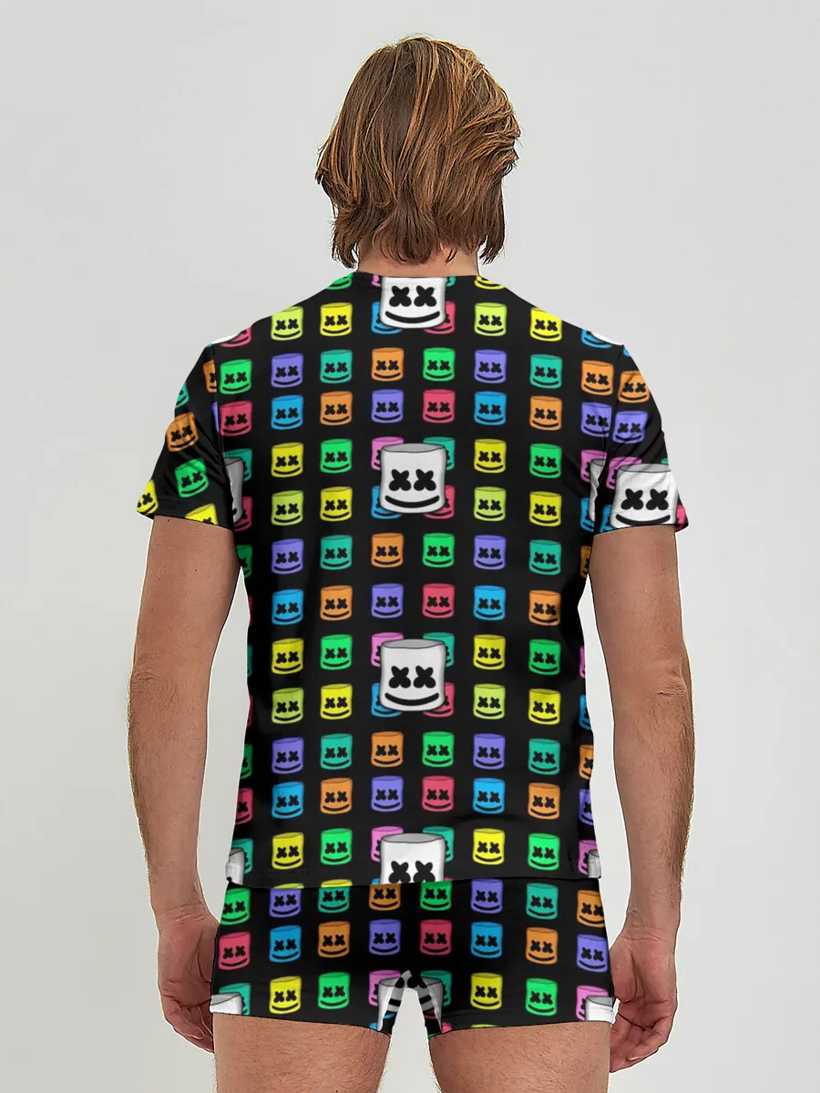 Мужские трусы с футболкой / Marshmello