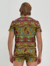 Мужские трусы с футболкой / Этнический орнамент