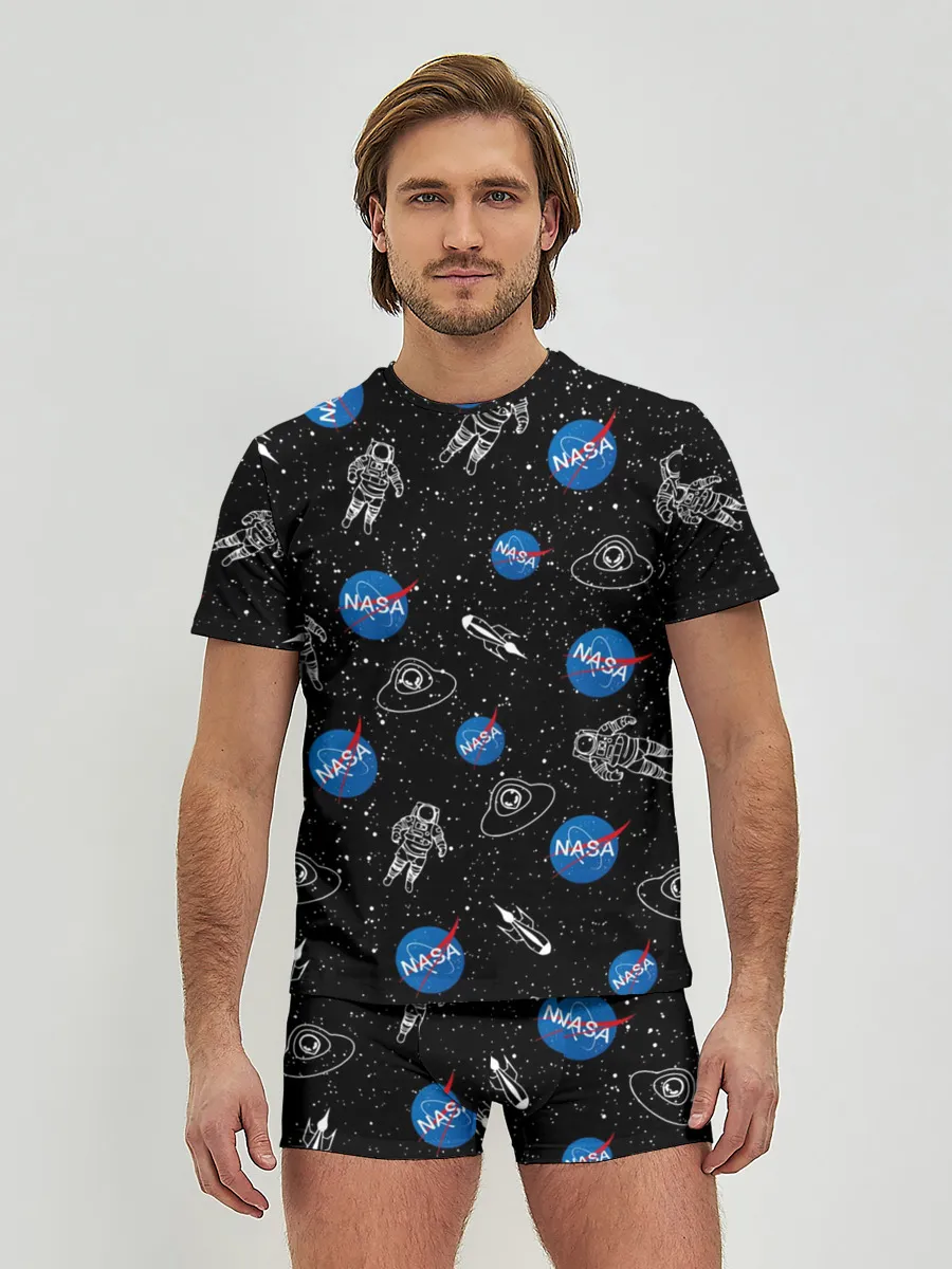 Мужские трусы с футболкой / NASA