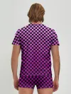 Мужские трусы с футболкой / Checkerboard Color
