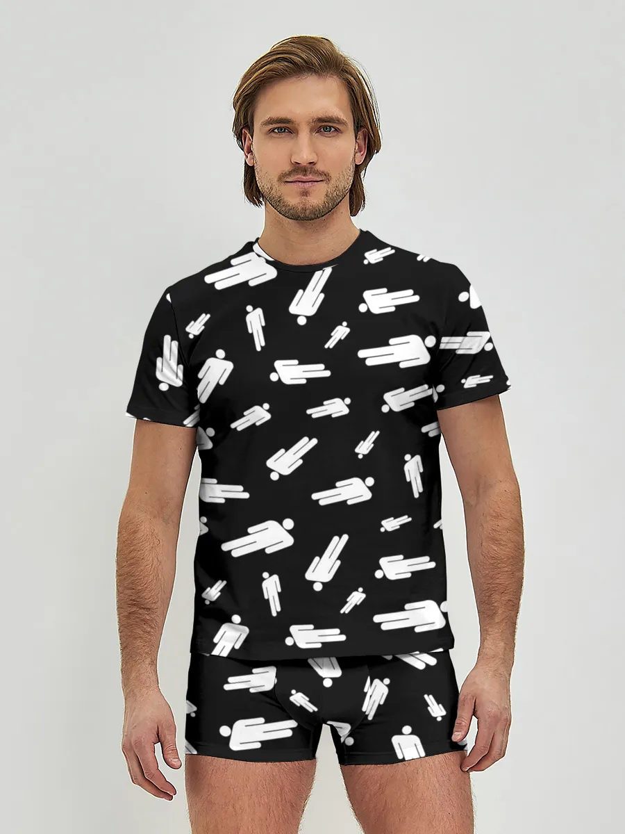 Мужские трусы с футболкой / BILLIE EILISH - Blohsh