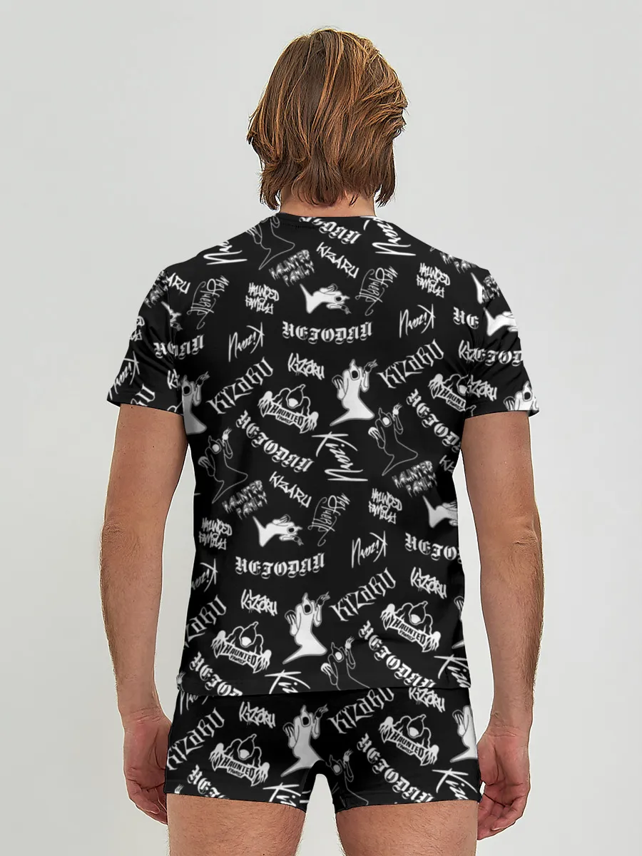 Мужские трусы с футболкой / KIZARU / HAUNTED FAMILY