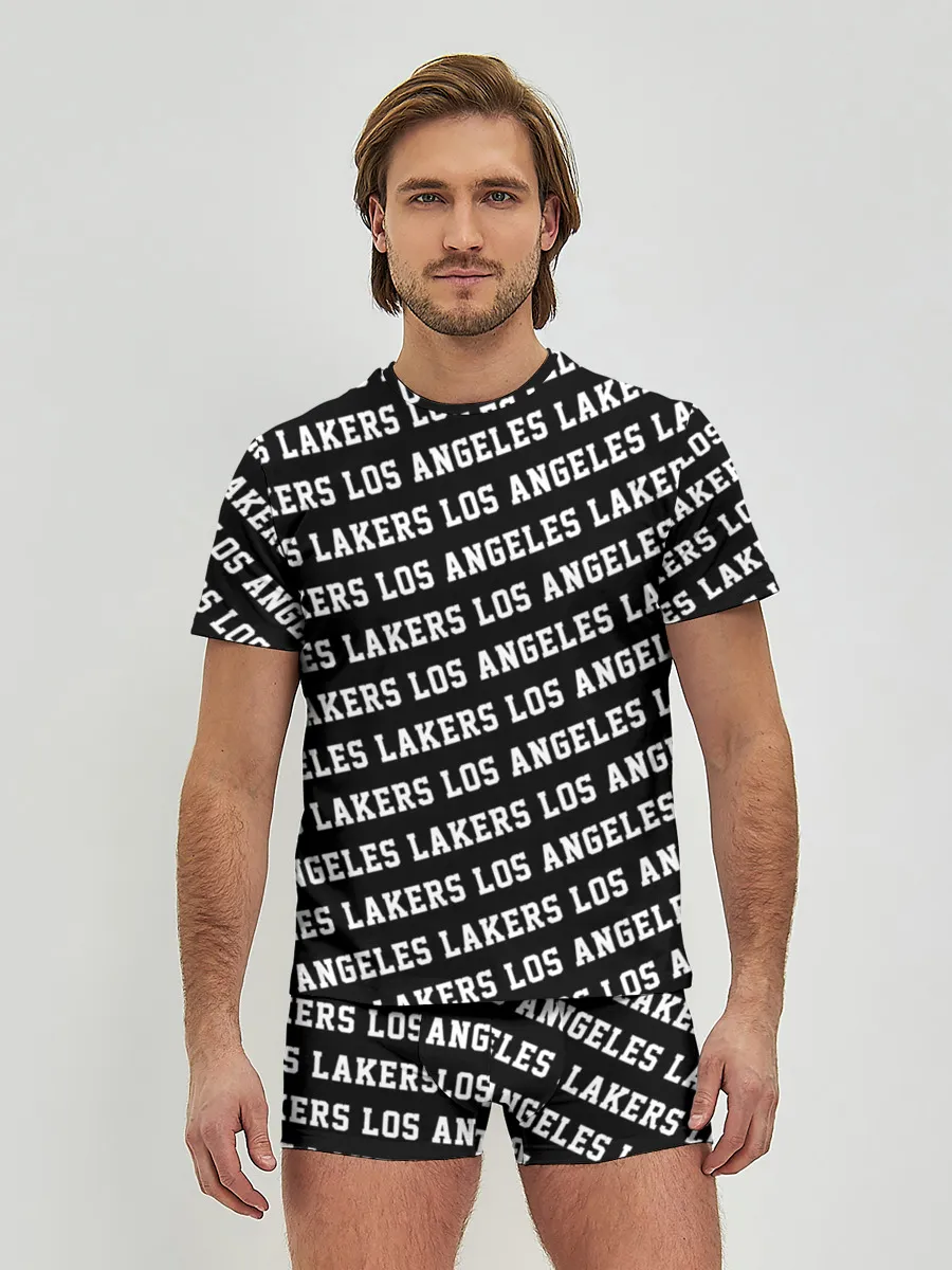 Мужские трусы с футболкой / Лос-Анджелес Лейкерс
