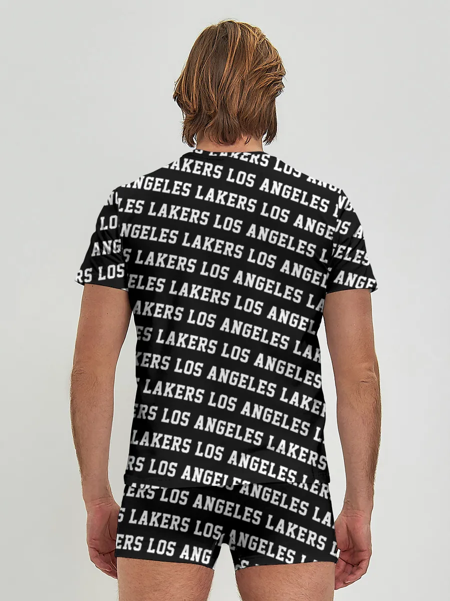 Мужские трусы с футболкой / Лос-Анджелес Лейкерс