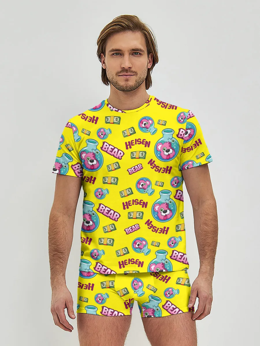 Мужские трусы с футболкой / Heisen Bear