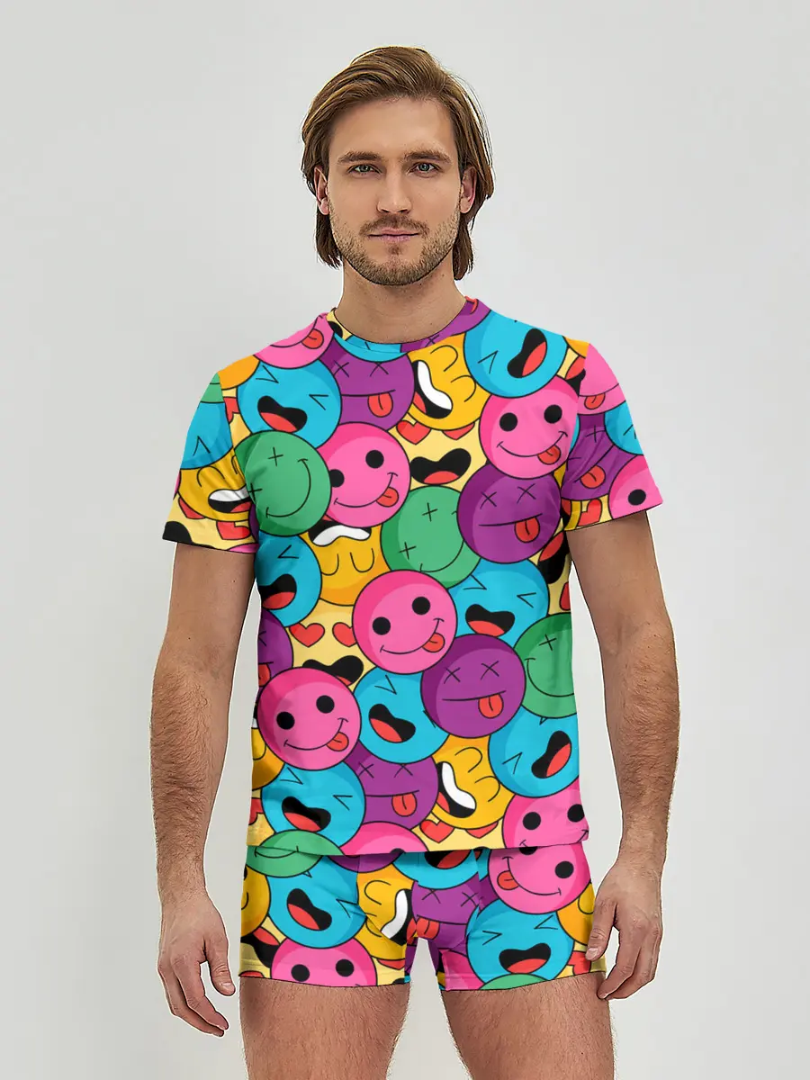 Мужские трусы с футболкой / Pattern