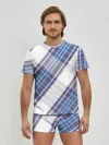 Мужские трусы с футболкой / Шотландка | Scottish | Tartan