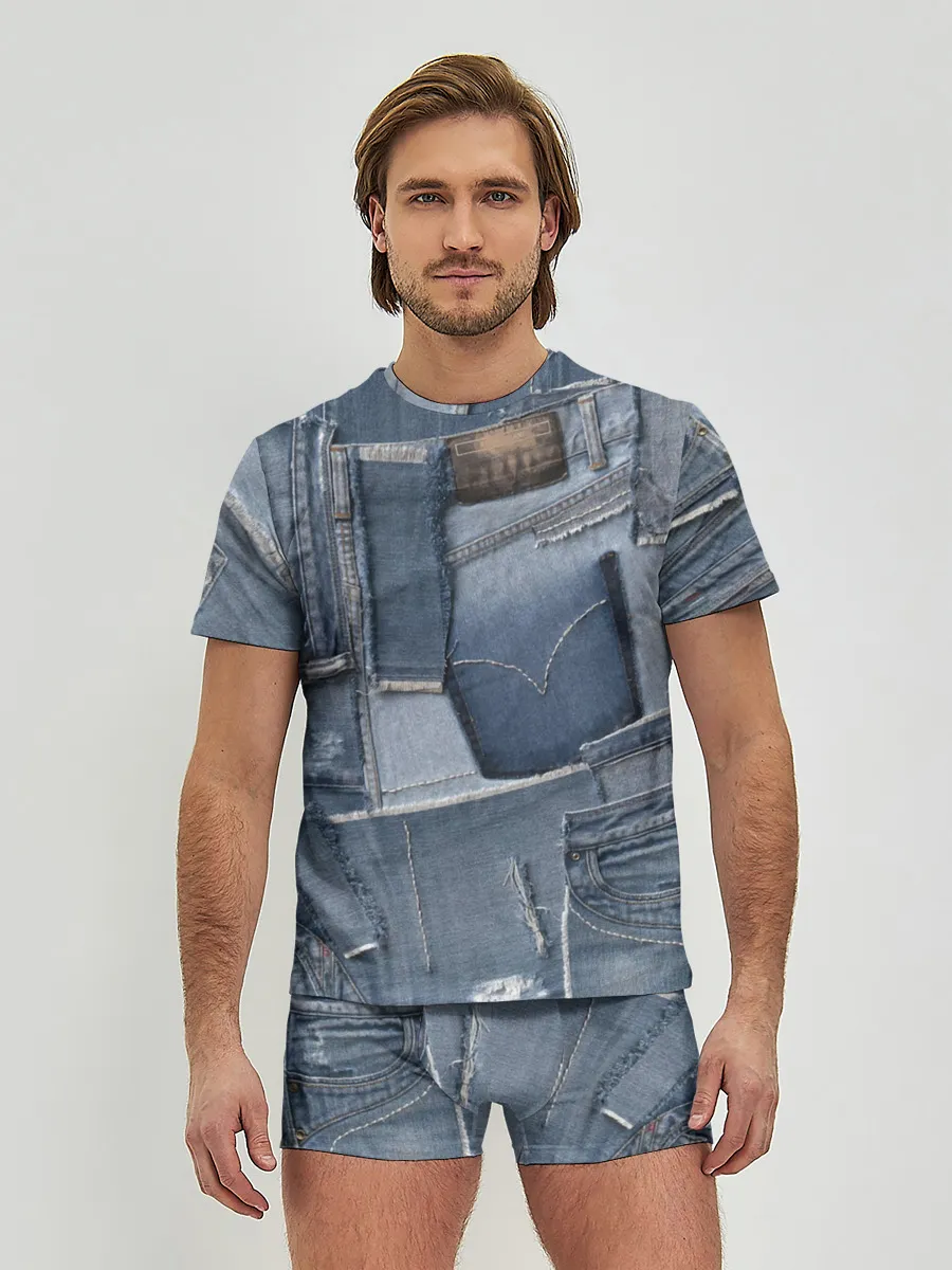 Мужские трусы с футболкой / Jeans life