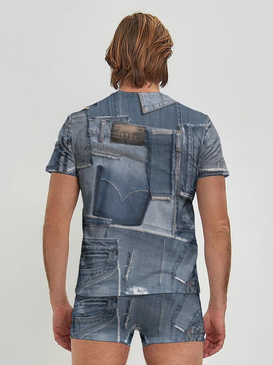 Мужские трусы с футболкой / Jeans life