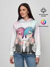 Женское худи / Re:Zero, Рам и Рем