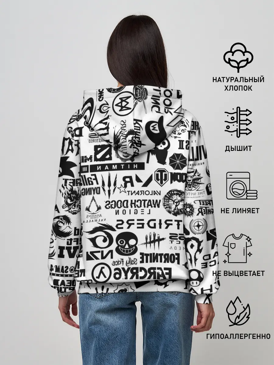 Женское худи / PROGAMER | Все Игры