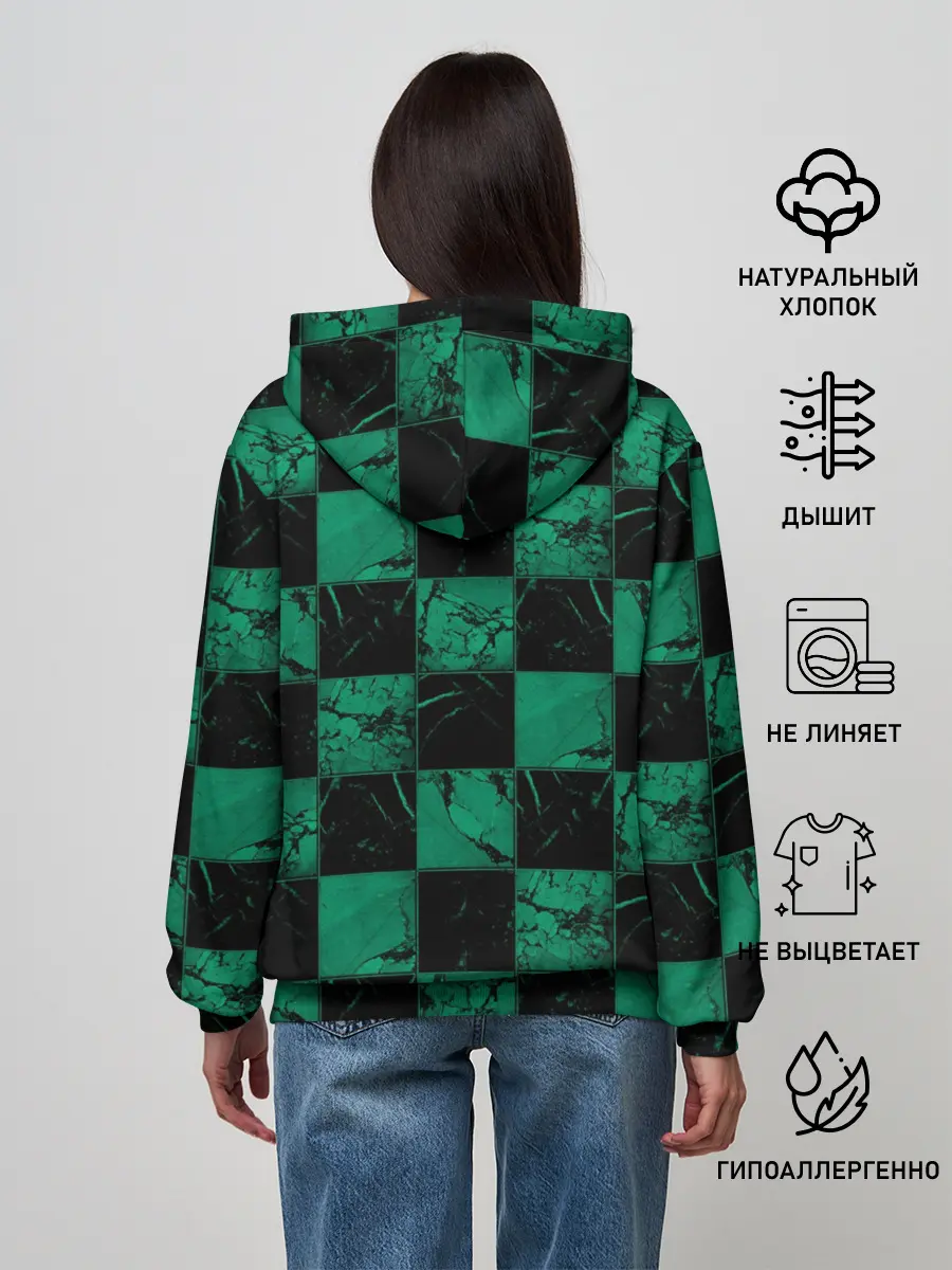 Женское худи / Танджиро Камадо | Demon Slayer