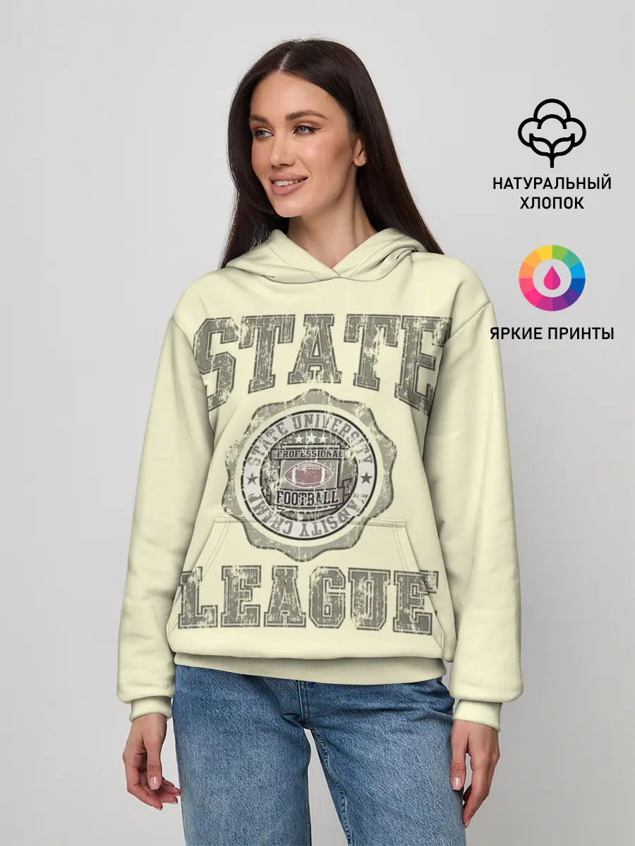 Женское худи / State League