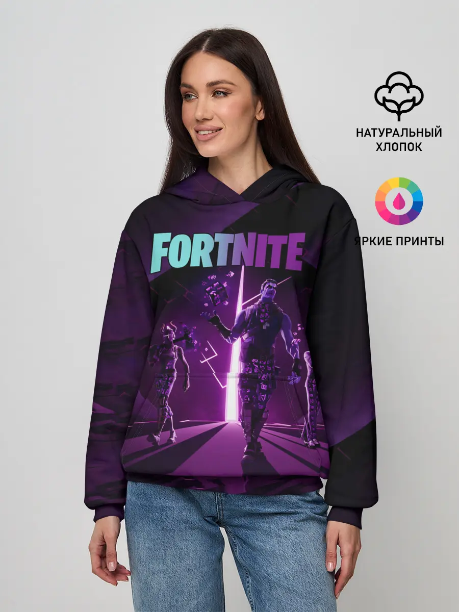 Женское худи / fortnite