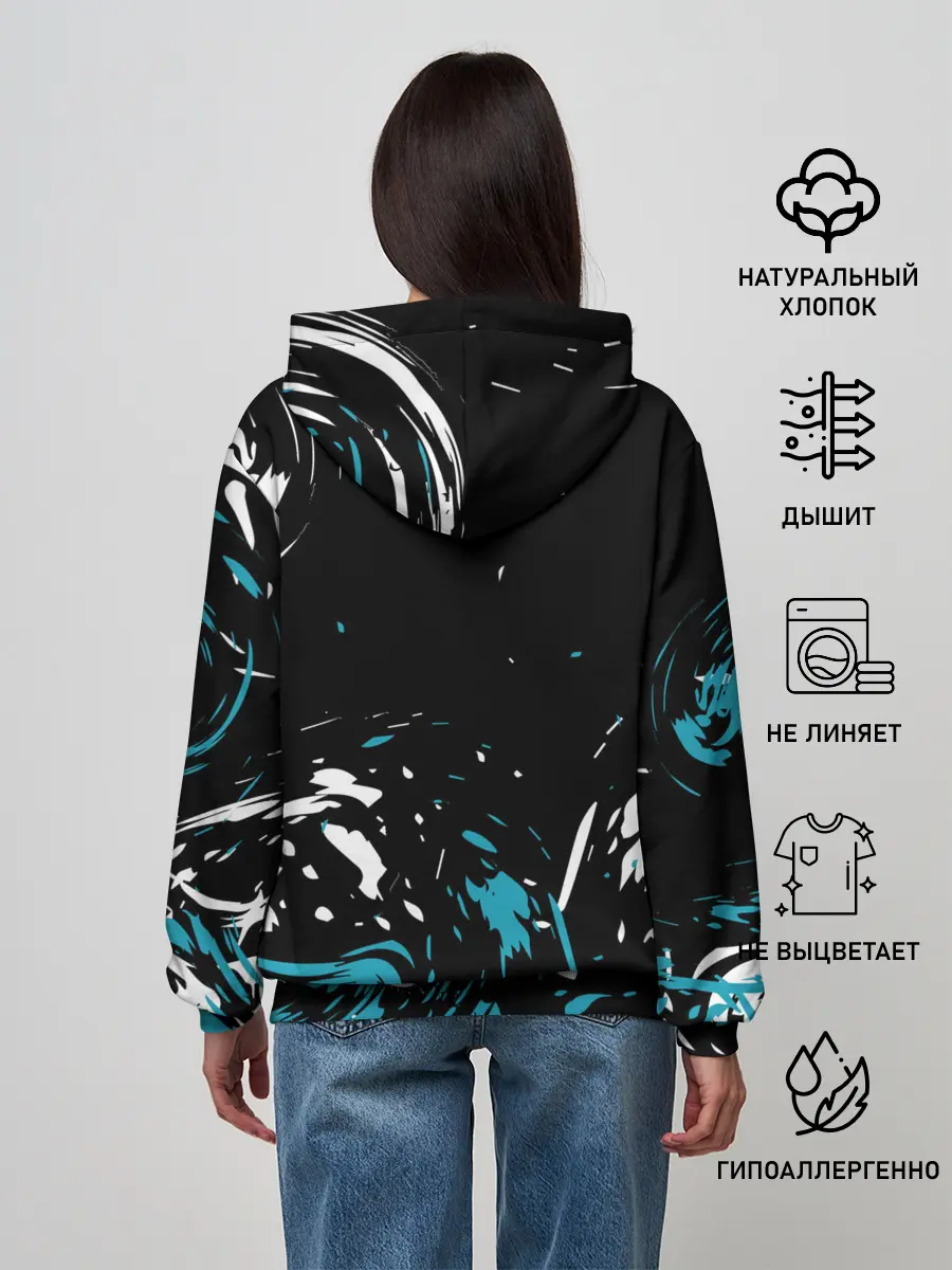 Женское худи / REAL MADRID.