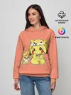 Женское худи / Pikachu Pika Pika