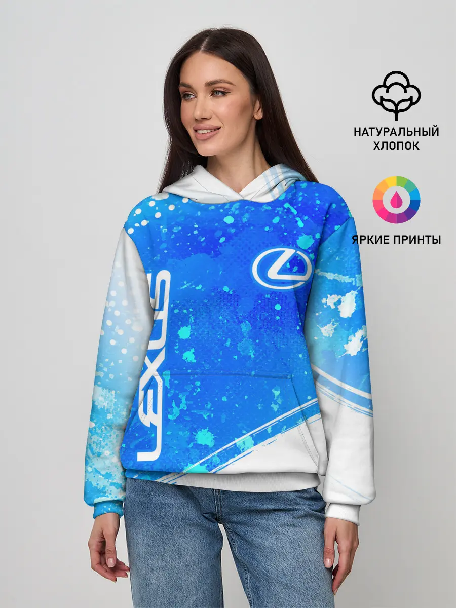 Женское худи / LEXUS / ЛЕКСУС