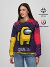 Женское худи / AMONG US / АМОНГ АС