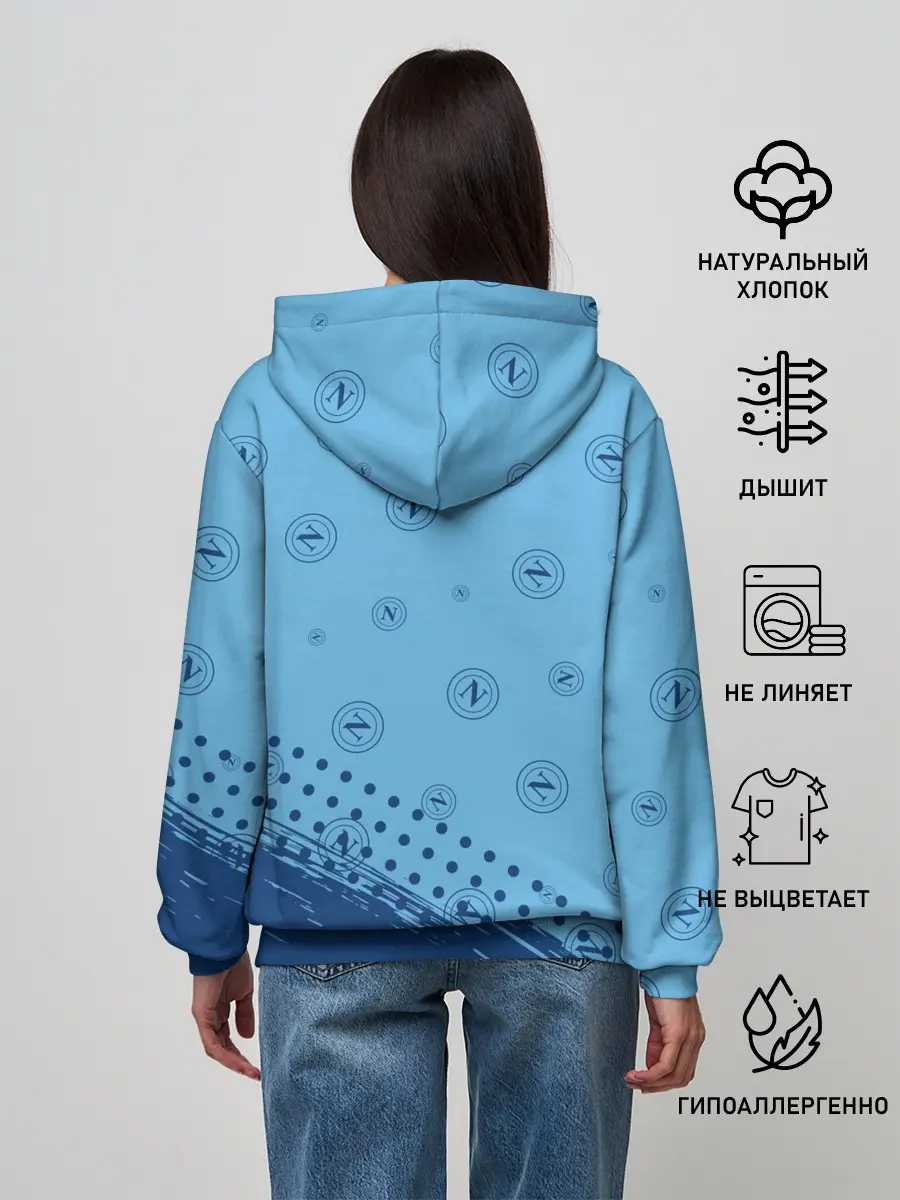 Женское худи / SSC NAPOLI / Наполи