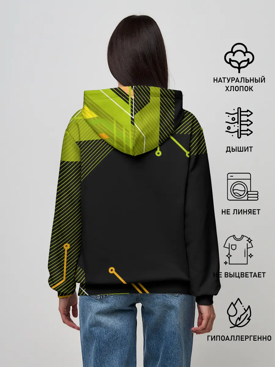 Женское худи / CYBERPUNK 2077.