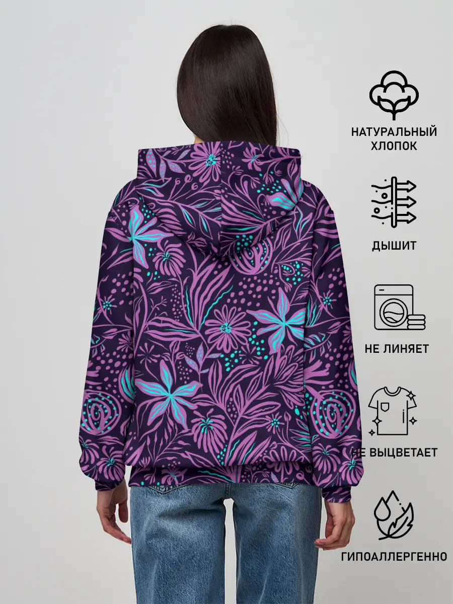 Женское худи / Морские Мотивы