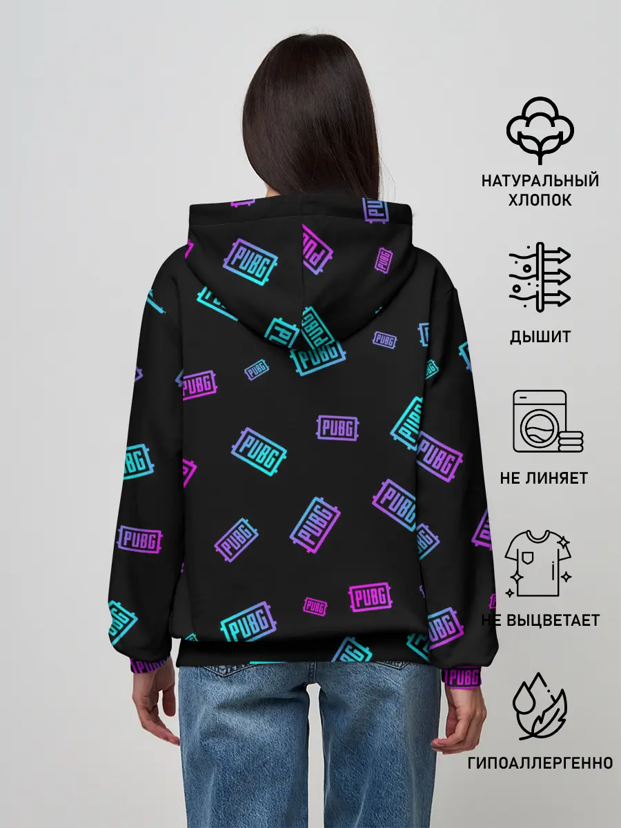 Женское худи / PUBG / ПАБГ
