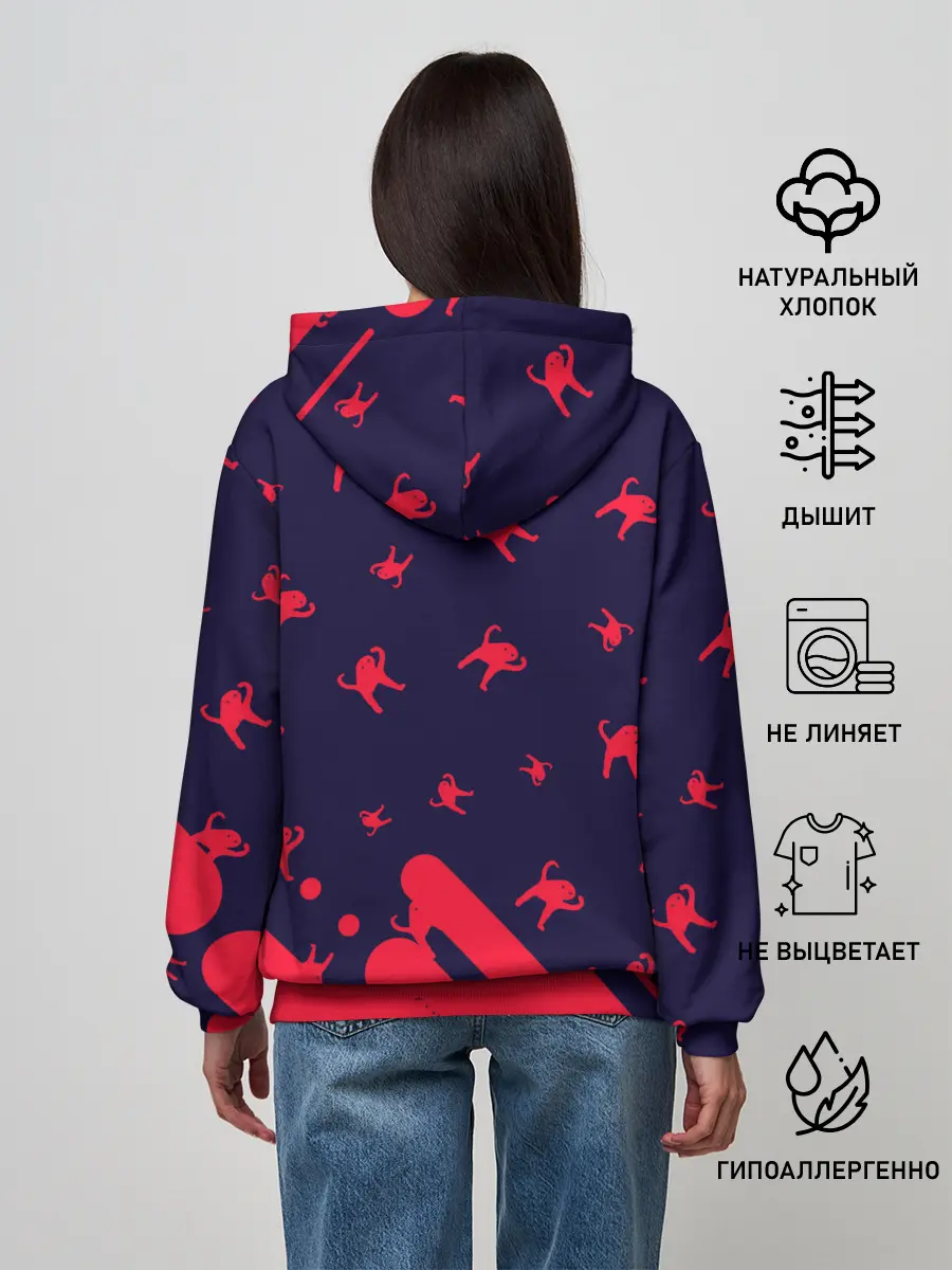 Женское худи / ЪУЪ СЪУКА