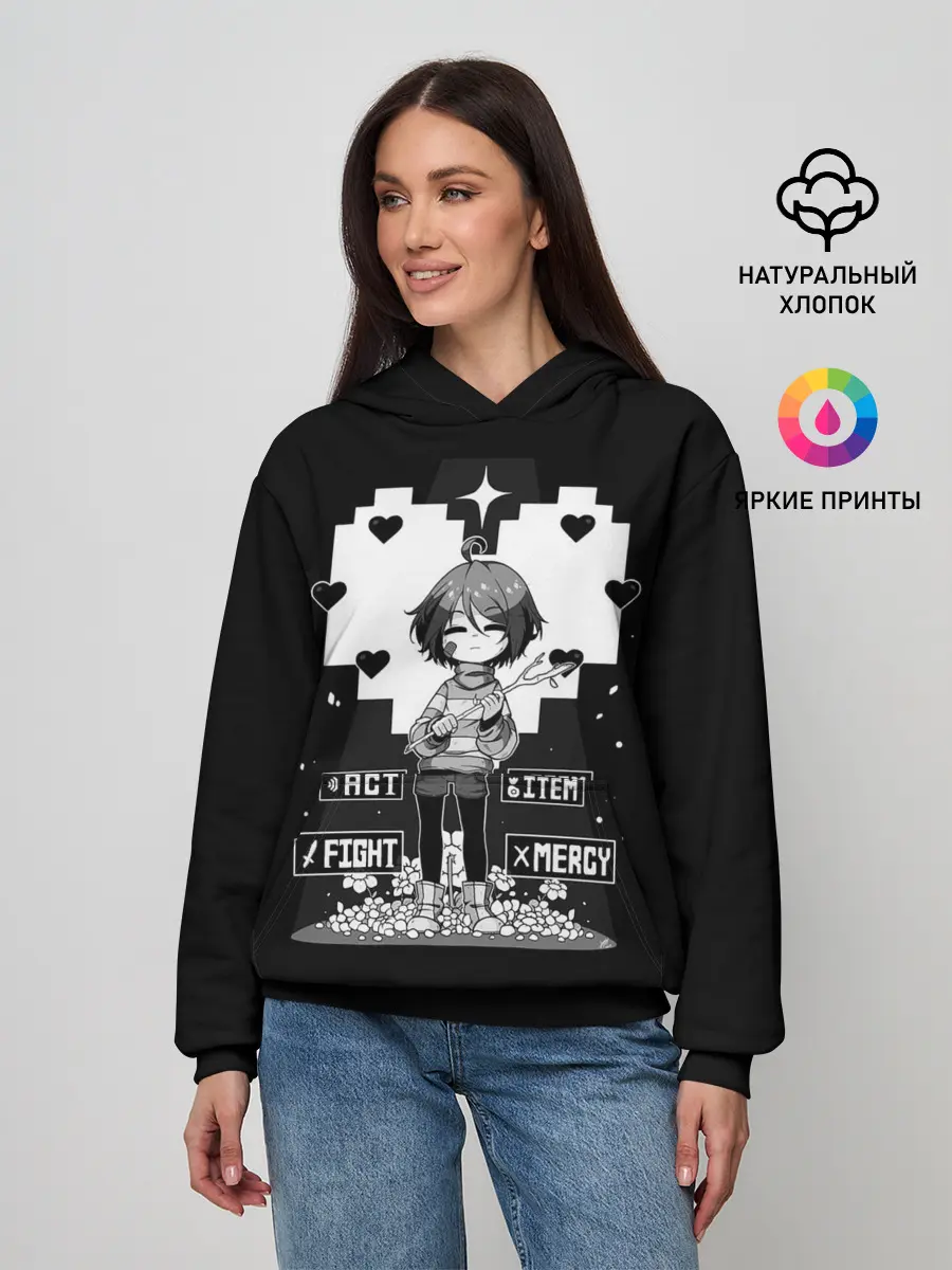Женское худи / UNDERTALE