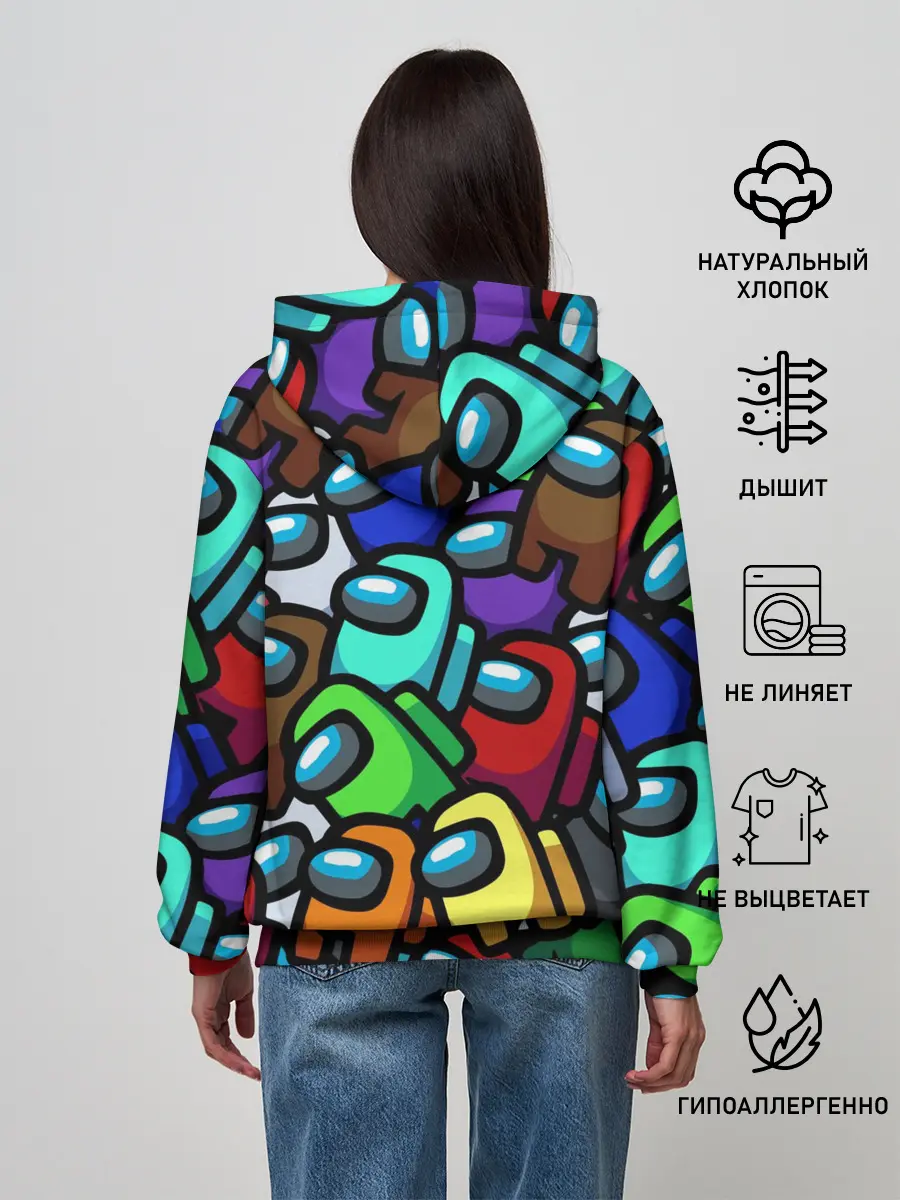 Женское худи / Among us