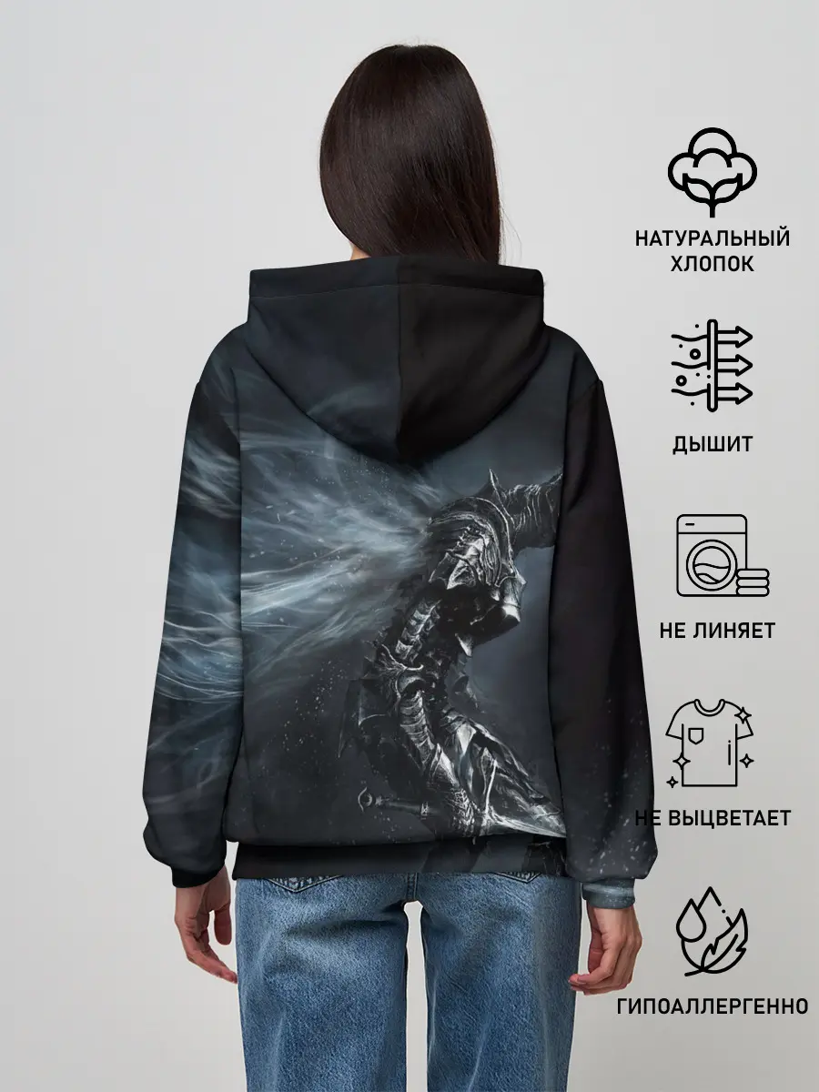 Женское худи / Ночной рыцарь