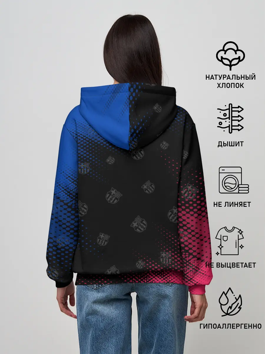 Женское худи / BARCELONA / БАРСЕЛОНА