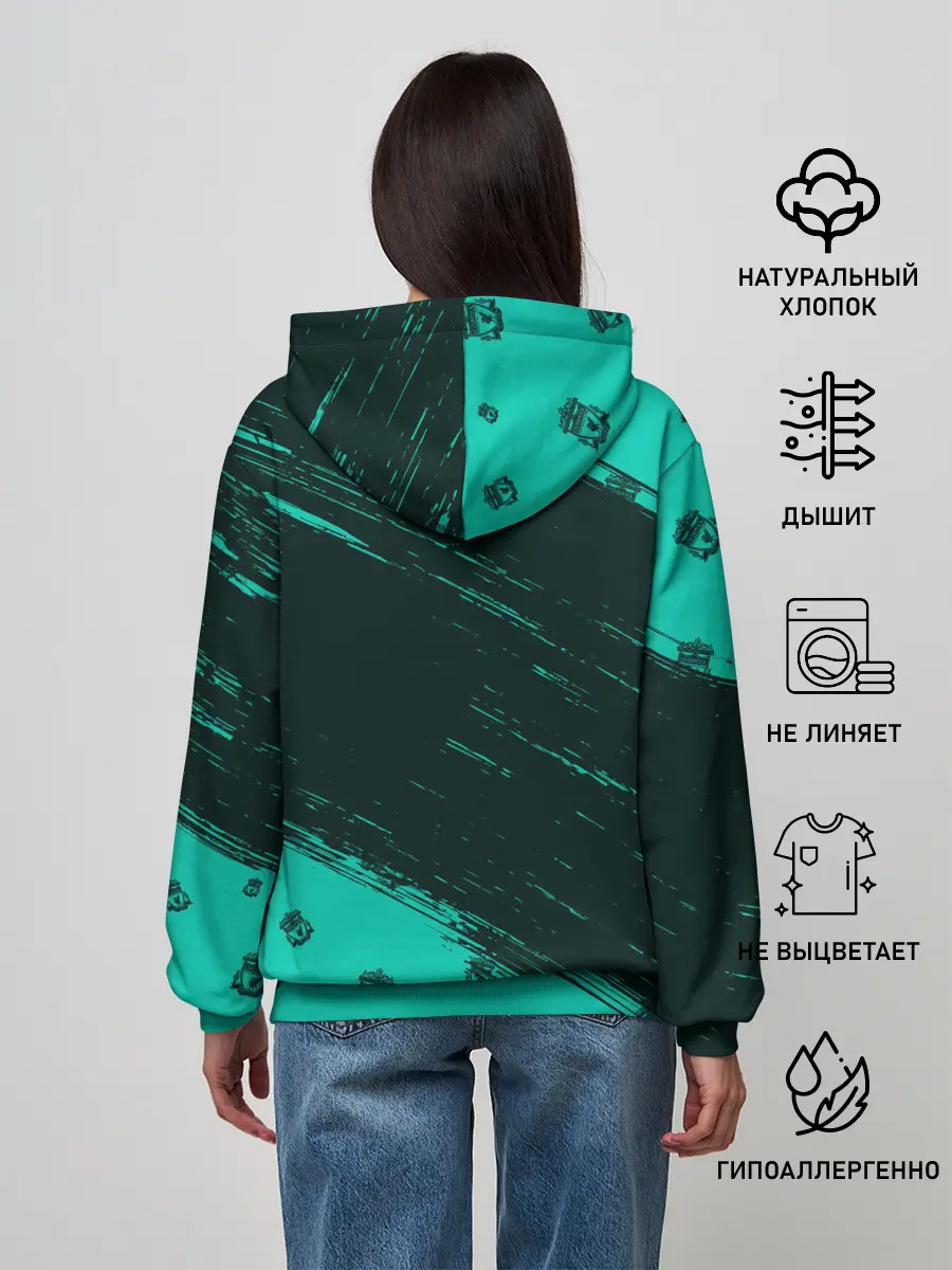 Женское худи / LIVERPOOL / Ливерпуль