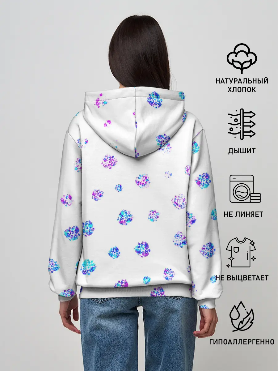 Женское худи / FOOTBALL RUSSIA / Футбол