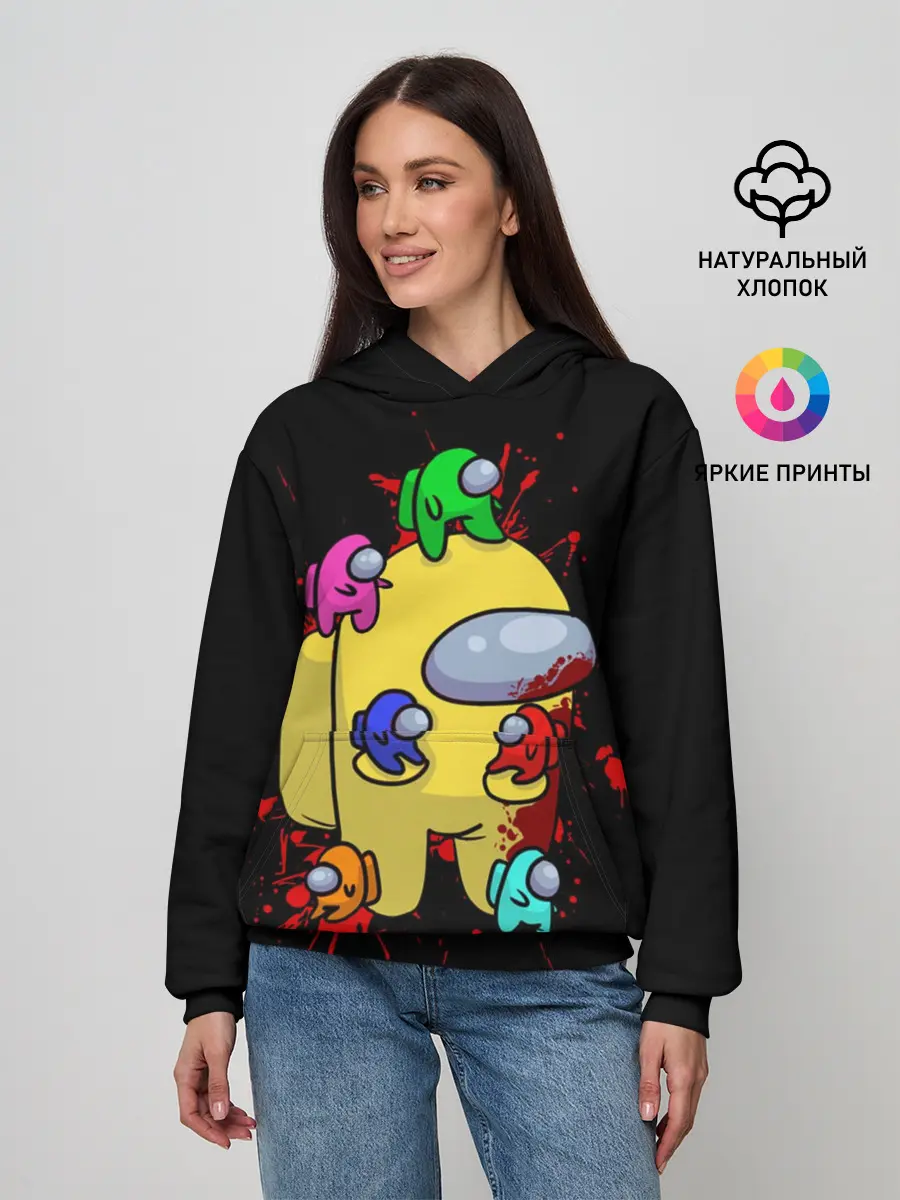 Женское худи / Among Us | Амонг Ас