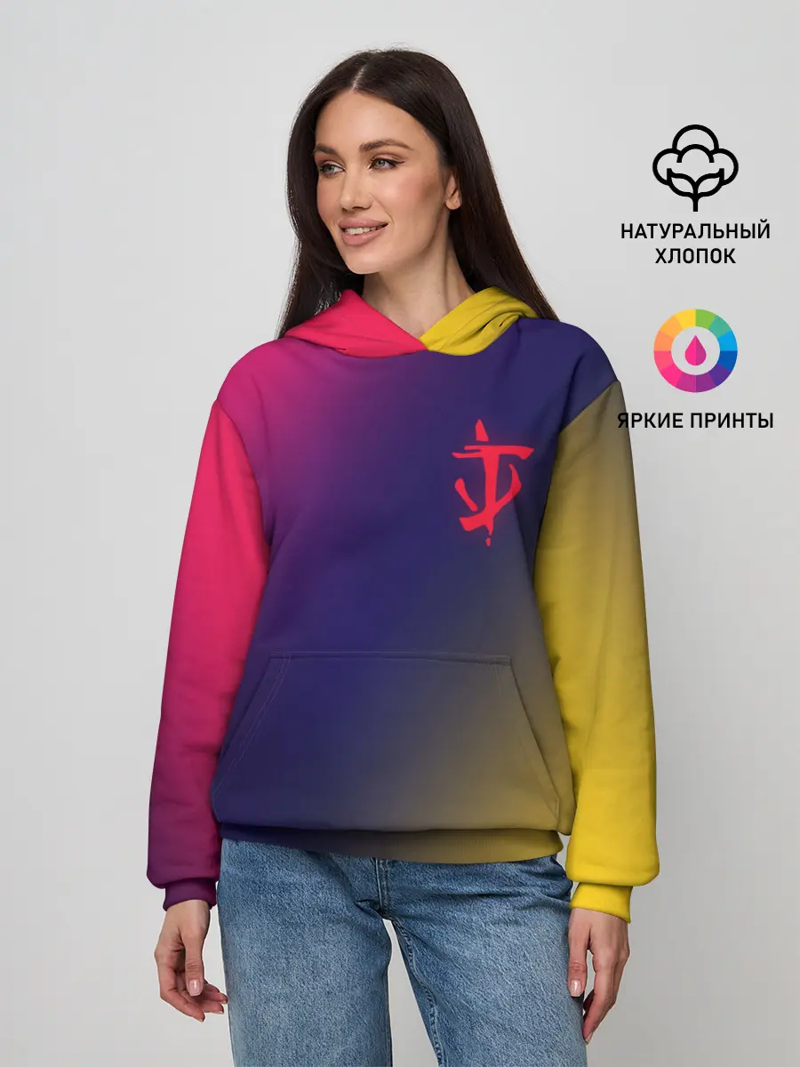 Женское худи / DOOM / ДУМ