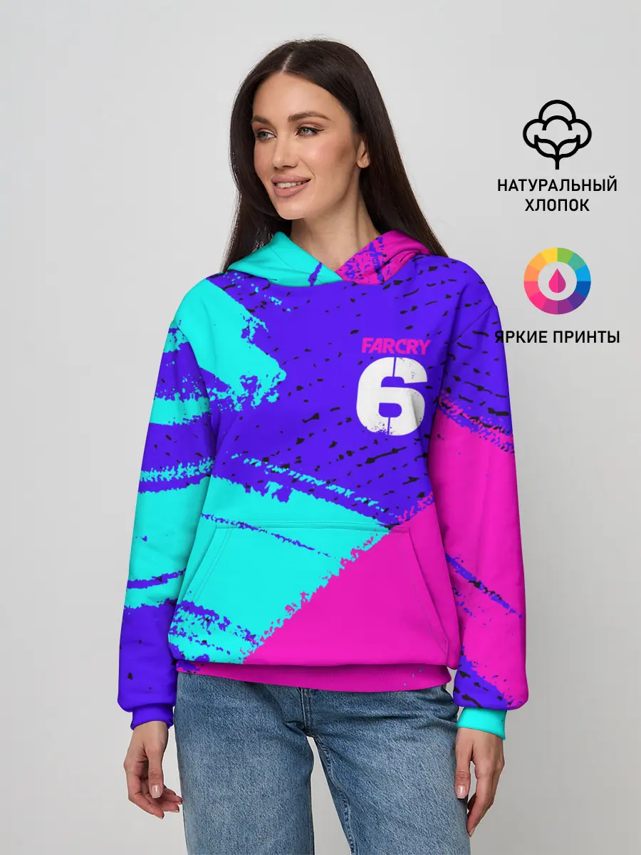 Женское худи / FAR CRY 6 / ФАР КРАЙ 6