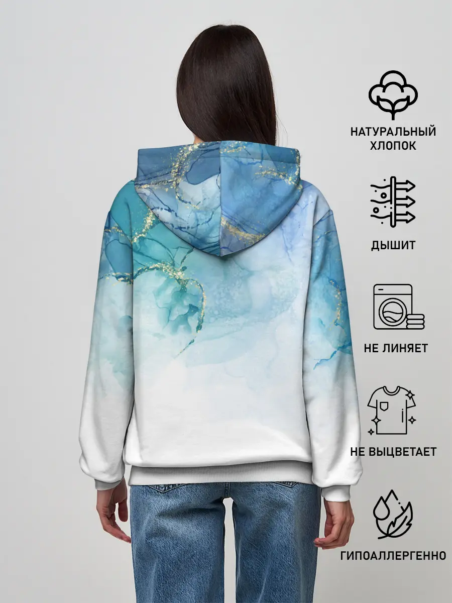 Женское худи / Краски