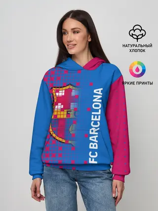 Женское худи / FC BARCELONA