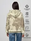 Женское худи / Карта мира