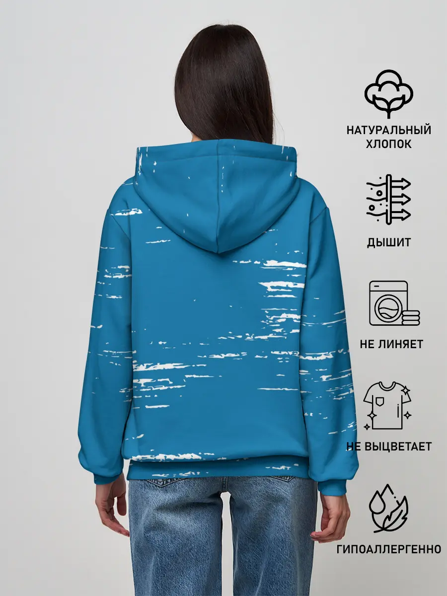 Женское худи / ФУТБОЛ РОССИЯ / Russia