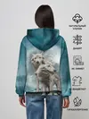 Женское худи / Волки альбиносы