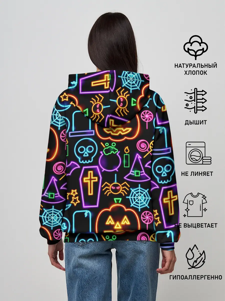 Женское худи / Halloween
