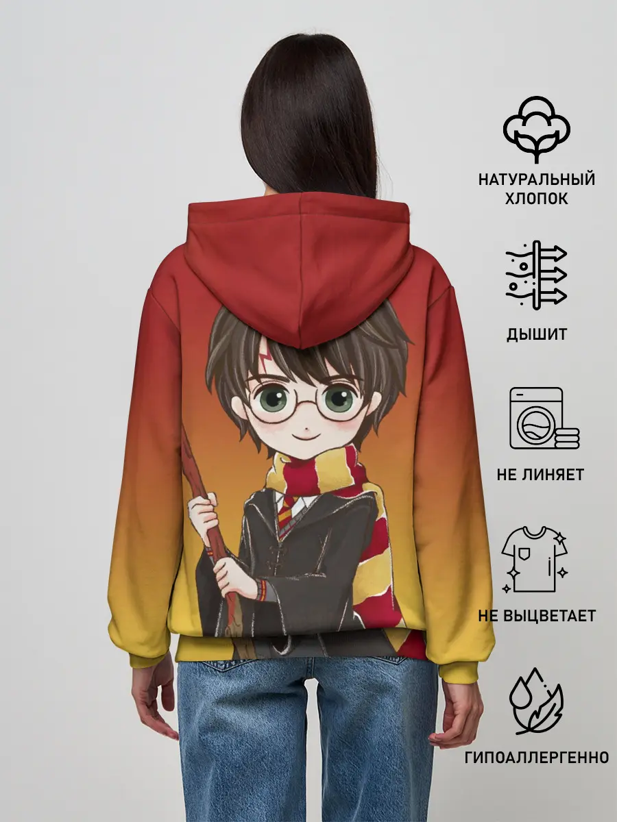 Женское худи / Гарри Поттер